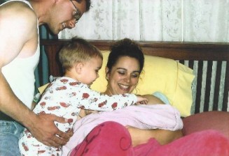 Women+breastfeeding+husband+video
